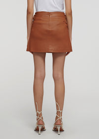 Luggage Gina Lace Up Skirt | Women's Skirt by Derek Lam 10 Crosby