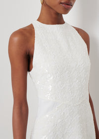 White Serenity Sleeveless Dress | Women's Dress by Derek Lam 10 Crosby