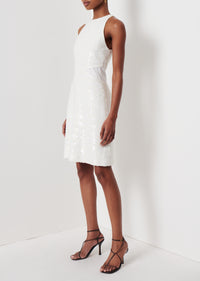 White Serenity Sleeveless Dress | Women's Dress by Derek Lam 10 Crosby